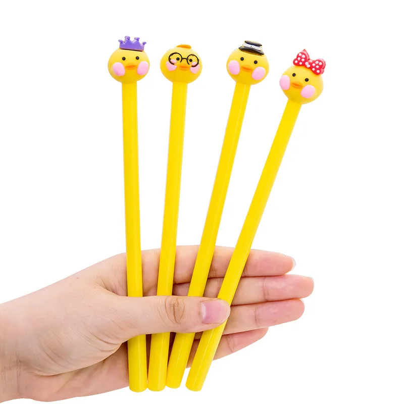 1 Pcs Cute Cartoon Yellow Duck Neutral Pen Internet Celebrity Duck Student Signature Pen Kawaii School Supplies Pen writing
1 Pcs Cute Cartoon Yellow Duck Neutral Pen Internet Celebrity Duck Student Signature Pen Kawaii School Supplies Pen writing