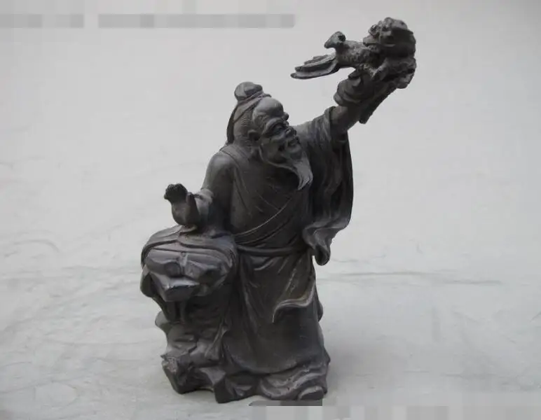 S03739 China classical Old pure Bronze longevity God Buddha Tease Dragon Buddha Statue (B0328)
S03739 China classical Old pure Bronze longevity God Buddha Tease Dragon Buddha Statue (B0328)