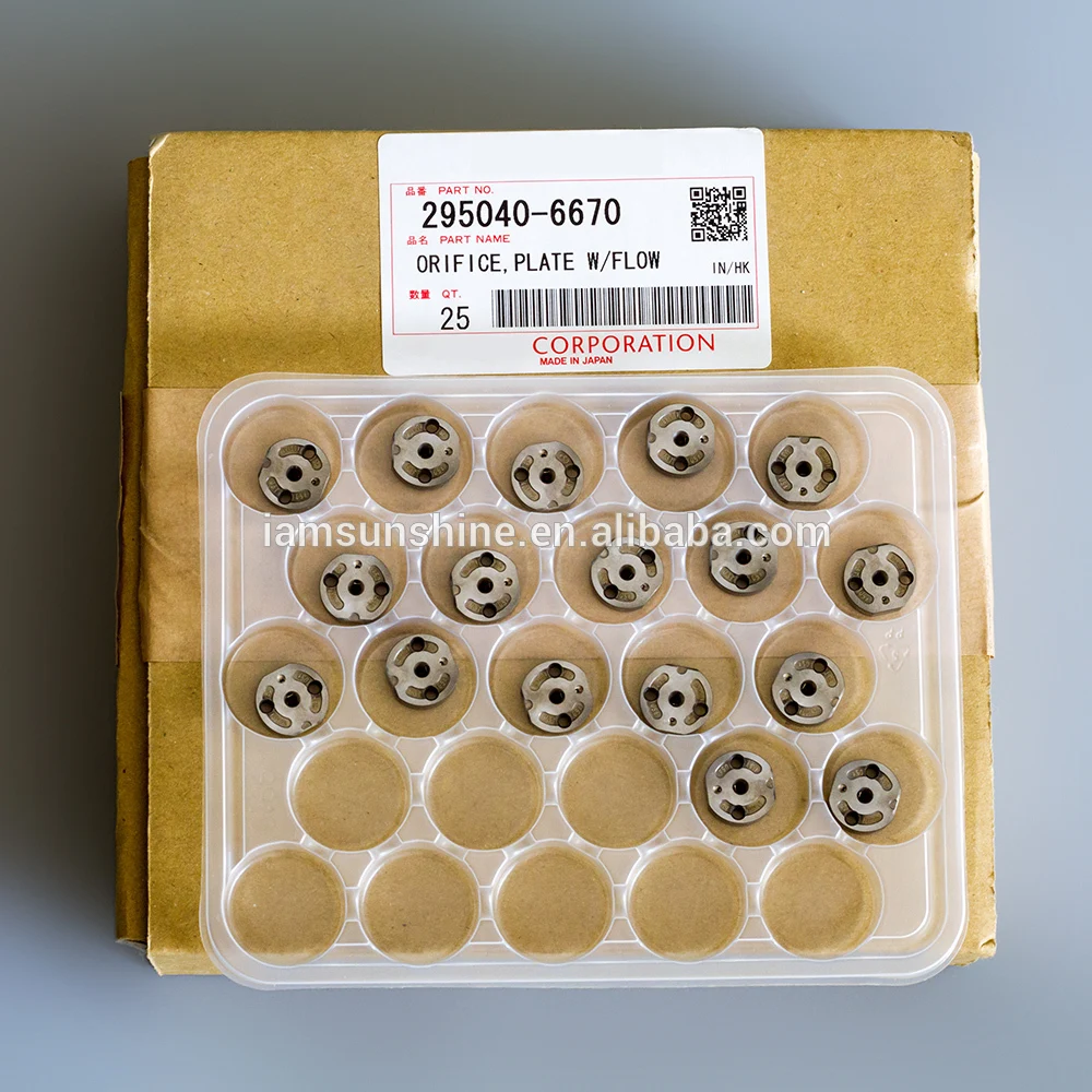 genuine orifice valve 295040-6680,295040-6690,295040-6670,29# for 095000-5471, 095000-5511 injector
genuine orifice valve 295040-6680,295040-6690,295040-6670,29# for 095000-5471, 095000-5511 injector