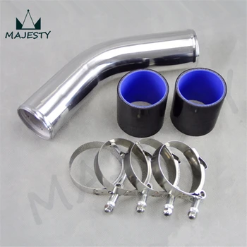 Turbocharged System 45 Degree 63 MM 2.5" inch Aluminum Pipe Intercooler Tube/Hose Turbo Piping + Silicon Hose/Tube + Clamp
Turbocharged System 45 Degree 63 MM 2.5" inch Aluminum Pipe Intercooler Tube/Hose Turbo Piping + Silicon Hose/Tube + Clamp