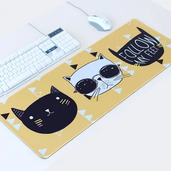 XL Size Office Use Cool Cat Waterproof Thicken Large Size Rubber Mousepad Comfortable 300 * 780 * 3mm Gaming Pad
XL Size Office Use Cool Cat Waterproof Thicken Large Size Rubber Mousepad Comfortable 300 * 780 * 3mm Gaming Pad