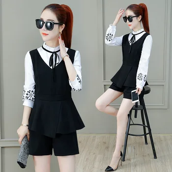 Spring 2 Piece Set Women New Style Shorts Set Office Lady Trousers Suit Set Conjunto Feminino Ensemble Femme Deux Pieces Ukraine
Spring 2 Piece Set Women New Style Shorts Set Office Lady Trousers Suit Set Conjunto Feminino Ensemble Femme Deux Pieces Ukraine