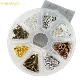 GraceAngie 160pcs/box 8 Styles Mixed Color Alloy Small Spoon Shape Charms Glue On Bail For Necklace Pendant Making Accessory
GraceAngie 160pcs/box 8 Styles Mixed Color Alloy Small Spoon Shape Charms Glue On Bail For Necklace Pendant Making Accessory