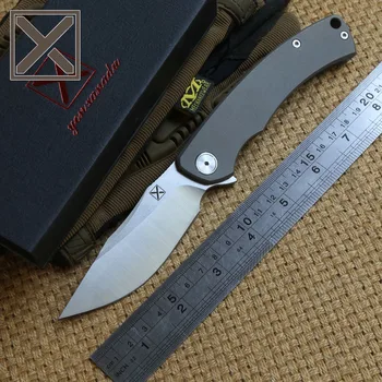 DICORIA YX650 Flipper Folding Knife Titanium Handle D2 Blade ball bearing camping Hunt Camping Outdoor Survival knives EDC Tools
DICORIA YX650 Flipper Folding Knife Titanium Handle D2 Blade ball bearing camping Hunt Camping Outdoor Survival knives EDC Tools