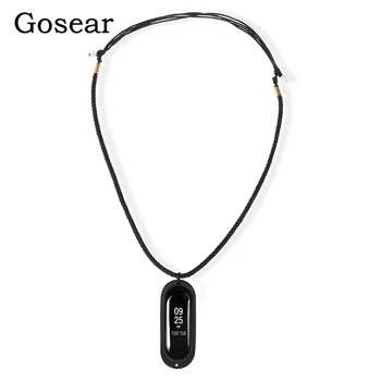 Gosear Dual Holes Silicone Case Cover Sleeve DIY Pendant w/Necklace Strap for Xiaomi Xiomi Xiao Xia Mi Band 3 Band3 Smart Watch
Gosear Dual Holes Silicone Case Cover Sleeve DIY Pendant w/Necklace Strap for Xiaomi Xiomi Xiao Xia Mi Band 3 Band3 Smart Watch