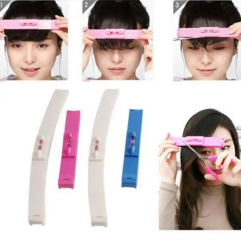DIY1 Set New Women Hair Trimmer Fringe Cut Tool Clipper Comb Guide For Cute Hair Bang Level Straight Ruler Hair Accessories
DIY1 Set New Women Hair Trimmer Fringe Cut Tool Clipper Comb Guide For Cute Hair Bang Level Straight Ruler Hair Accessories