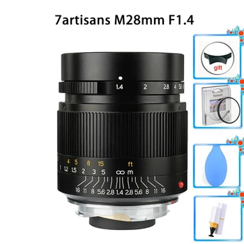 

7artisans 28mm F1.4 Camera lens Large Aperture paraxial M-mount Lens for Leica Camera M-M M240 M3 M5 M6 M7 M8 M9 M9P M10 lnes