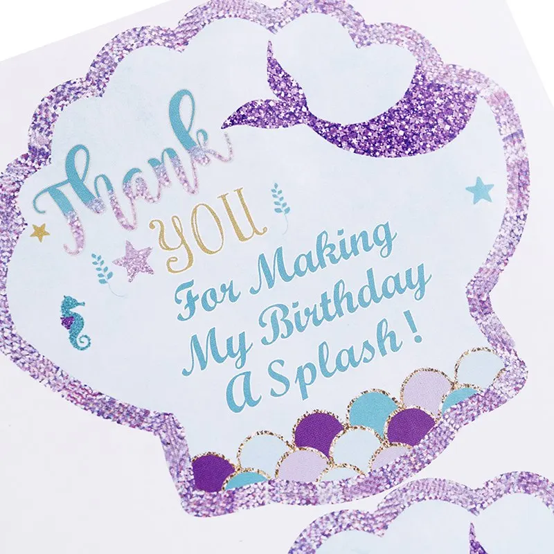 40pcs/pack Thank You Sea Shell Label Party Favors Mermaid Sticker Mermaid Party Birthday Party Decorations
40pcs/pack Thank You Sea Shell Label Party Favors Mermaid Sticker Mermaid Party Birthday Party Decorations