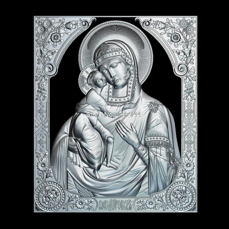 Theodore Icon of the Mother of God 3D model relief figure STL format Religion 3d model relief for cnc in STL file format
Theodore Icon of the Mother of God 3D model relief figure STL format Religion 3d model relief for cnc in STL file format