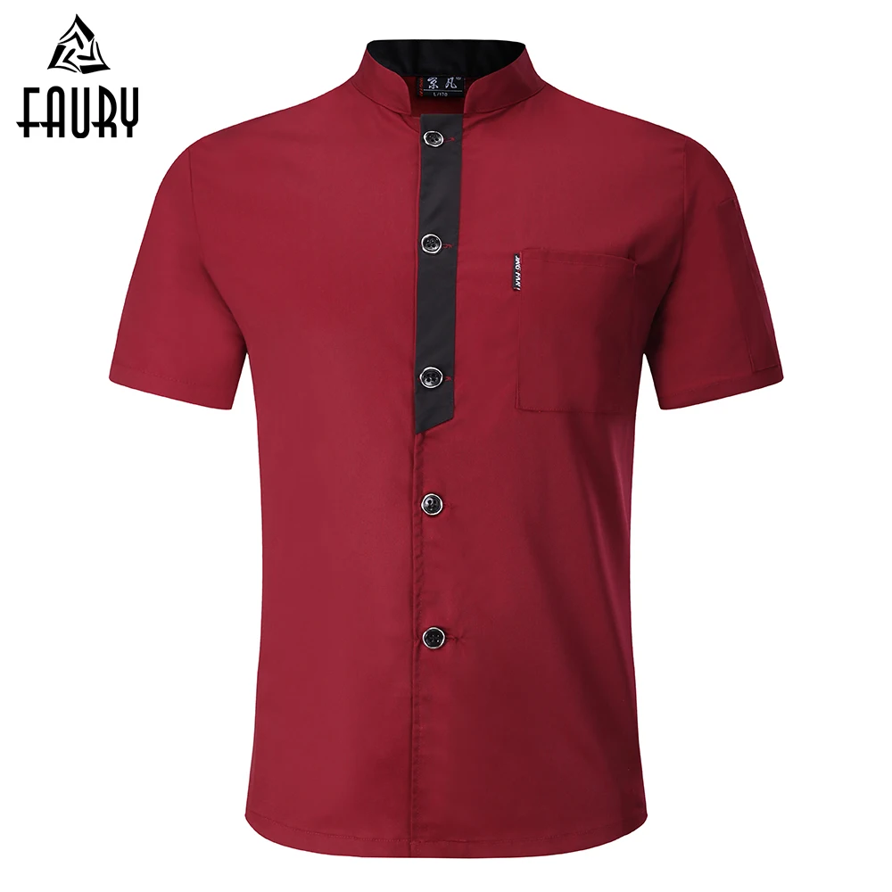 New Arrival M-3XL Unisex Kitchen Chef Uniforms Short Sleeves Breathable Double Breasted Chef Jacket & Aprons Bakery Food Service
New Arrival M-3XL Unisex Kitchen Chef Uniforms Short Sleeves Breathable Double Breasted Chef Jacket & Aprons Bakery Food Service