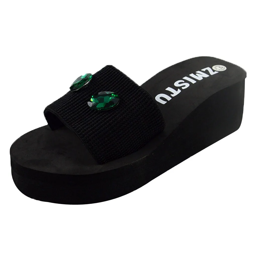 Women Pearl Drill Wedge Slides Home Bathroom Beach Flip Flops Shoes Slippers Thick-Soled Wear-Resistant Flip Flops travel Apr 23
Women Pearl Drill Wedge Slides Home Bathroom Beach Flip Flops Shoes Slippers Thick-Soled Wear-Resistant Flip Flops travel Apr 23