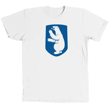 High Quality 100% Cotton Men's Short Sleeve Tees Greenland Coat of Arms T-Shirt Polar Bear Flag Tee size S-3XL Free Shipping
High Quality 100% Cotton Men's Short Sleeve Tees Greenland Coat of Arms T-Shirt Polar Bear Flag Tee size S-3XL Free Shipping