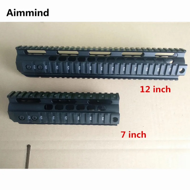 Hunting Accessories Picatinny Rail 7" 12'' inch Tactical Handguard Rail System AR-15 M16 M4 Handguard
Hunting Accessories Picatinny Rail 7" 12'' inch Tactical Handguard Rail System AR-15 M16 M4 Handguard