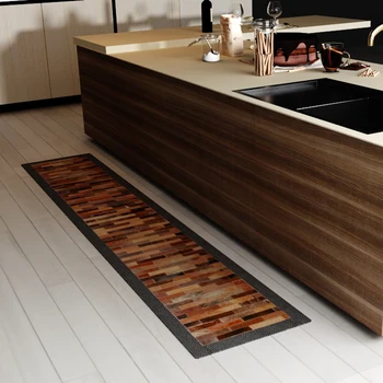 American style luxury cowhide patchwork natural brown runner rug , long size 180*50cm fur striped floor mat for kitchen
American style luxury cowhide patchwork natural brown runner rug , long size 180*50cm fur striped floor mat for kitchen