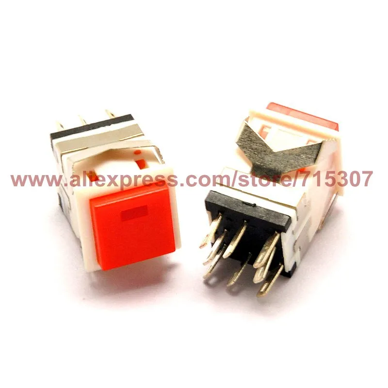 push button switch kd2-21 red 1