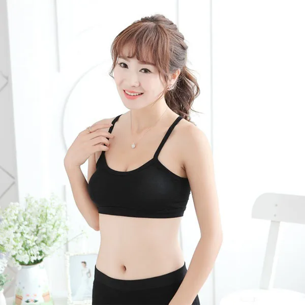 2019 Cotton Bra Vest Women Crop Bra Top Female Strap Underwear Without Chest Pad
2019 Cotton Bra Vest Women Crop Bra Top Female Strap Underwear Without Chest Pad