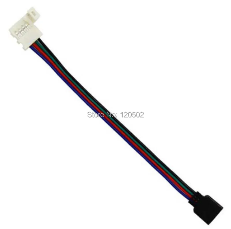 10pcs/lot 4Pin Female DIY PVC Connector RGB LED PCB Strip Connector Adapter For 5050 LED Light
10pcs/lot 4Pin Female DIY PVC Connector RGB LED PCB Strip Connector Adapter For 5050 LED Light
