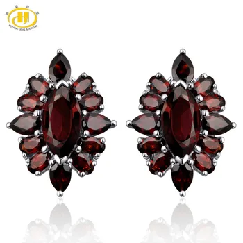 Hutang Red Garnet Clip Earrings 14.5ct Natural Gemstone Solid 925 Sterling Silver Fine Fashion Stone Jewelry Best Gift Christmas
Hutang Red Garnet Clip Earrings 14.5ct Natural Gemstone Solid 925 Sterling Silver Fine Fashion Stone Jewelry Best Gift Christmas