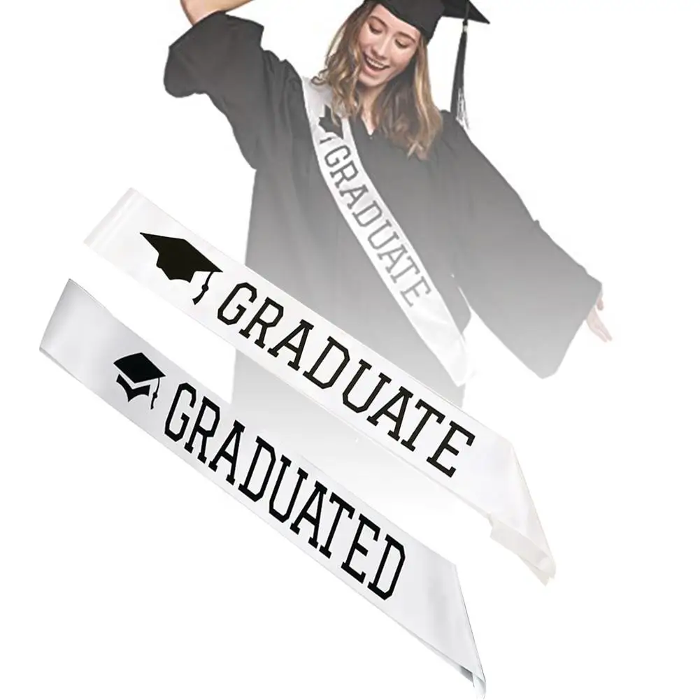 Graduate Sash Ceremony Ball Shoulder Strap Doctor Hat Certificate Graduation Party Supplies
Graduate Sash Ceremony Ball Shoulder Strap Doctor Hat Certificate Graduation Party Supplies