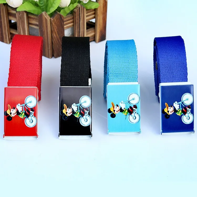 New Arrival Boy and Girl Child Students Canvas Cartoon Belt Donald Duck Mickey Mouse Fashion Portable Waistband Birthday Gift
New Arrival Boy and Girl Child Students Canvas Cartoon Belt Donald Duck Mickey Mouse Fashion Portable Waistband Birthday Gift