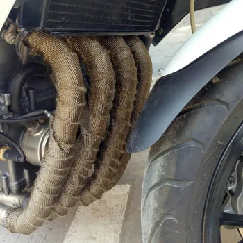 5m/10m Car Motorcycle Thermal Exhaust Header Pipe Tape Heat Insulating Wrap Fireproof Cloth Roll Motorcycle Accessories
5m/10m Car Motorcycle Thermal Exhaust Header Pipe Tape Heat Insulating Wrap Fireproof Cloth Roll Motorcycle Accessories