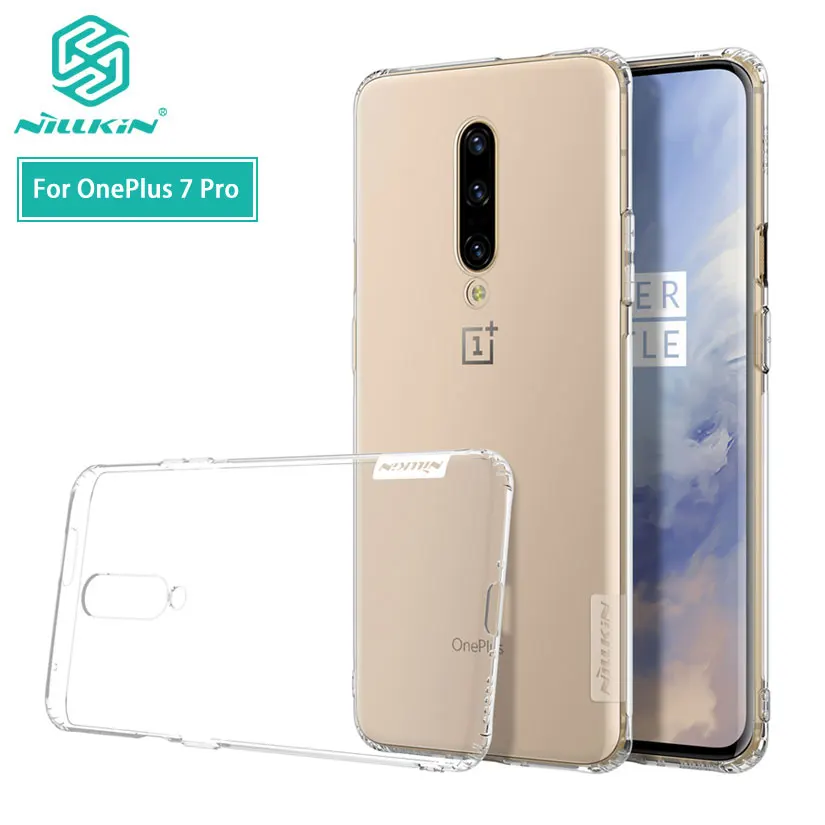 TPU Case for OnePlus 7T One Plus 7 Pro Casing Nillkin Nature Transparent Clear Soft Silicon Soft Cover OnePlus 7 Case
TPU Case for OnePlus 7T One Plus 7 Pro Casing Nillkin Nature Transparent Clear Soft Silicon Soft Cover OnePlus 7 Case