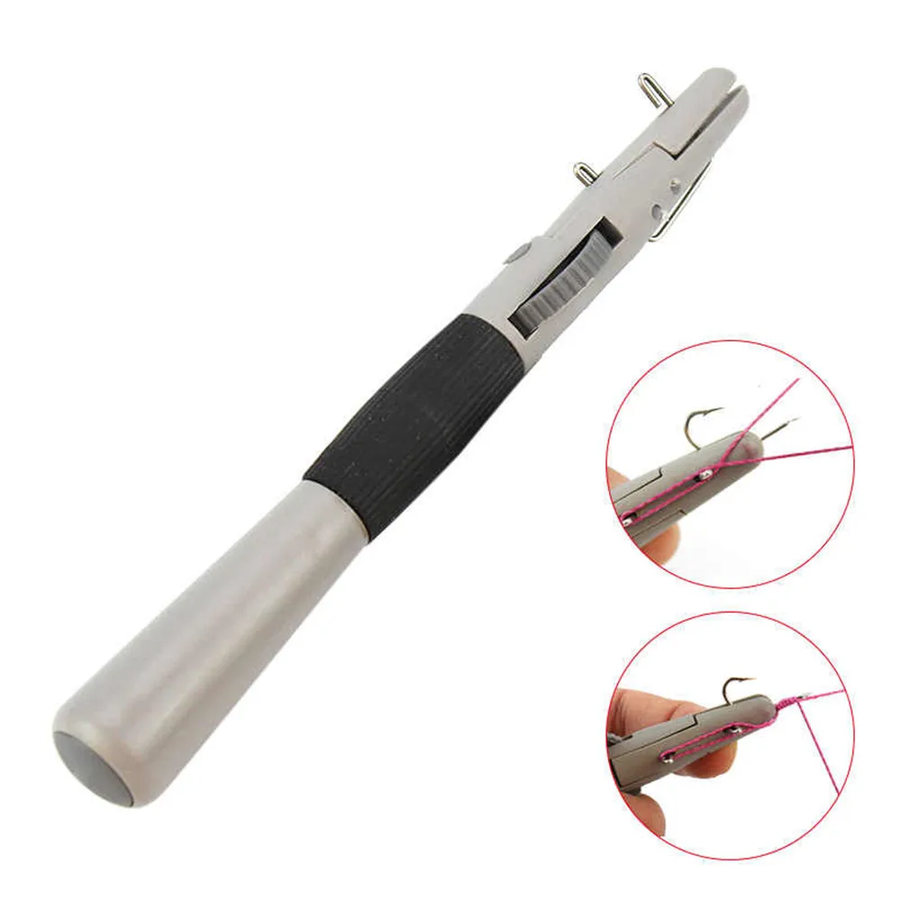 1PC ABS Fishing Hook Tier Hook Device Manually Fish Hook Wire Knotter Line Fishing Tackle Tools Fast Tie Tying Knot Tools
1PC ABS Fishing Hook Tier Hook Device Manually Fish Hook Wire Knotter Line Fishing Tackle Tools Fast Tie Tying Knot Tools