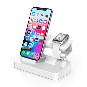 

2 in 1 Wireless Charger Stand Fast charging docks Station for Apple iwatch iPhone X/Xs/8 Samsung Galaxy Note