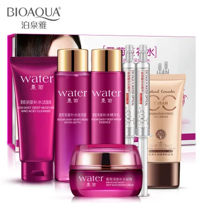 Bioaqua Mo Ju Hu Quan Kit Set Water Booster Moisturizing White Kit Set Skin Care Set
Bioaqua Mo Ju Hu Quan Kit Set Water Booster Moisturizing White Kit Set Skin Care Set