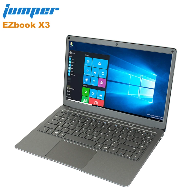Jumper EZbook X3 Laptop 13.3'' Windows 10 Home Version Intel Apollo Lake N3350 Quad Core 6GB+64GB HDMI 2.0MP Dual WiFi Notebook
Jumper EZbook X3 Laptop 13.3'' Windows 10 Home Version Intel Apollo Lake N3350 Quad Core 6GB+64GB HDMI 2.0MP Dual WiFi Notebook