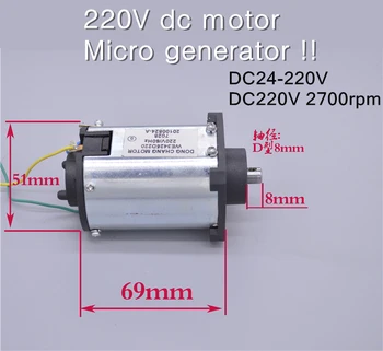220V dc motor,Micro generator 24-220V,DIY DC220V 2700rpm
220V dc motor,Micro generator 24-220V,DIY DC220V 2700rpm