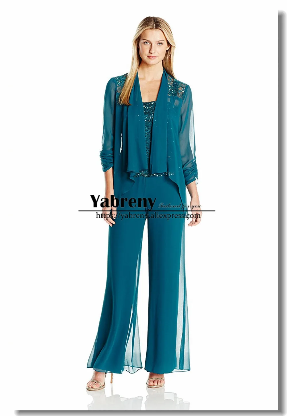 Plus size Elastic waist Hand Beaded mother of the bride pants suits With long Coat 2019 New arrival
Plus size Elastic waist Hand Beaded mother of the bride pants suits With long Coat 2019 New arrival