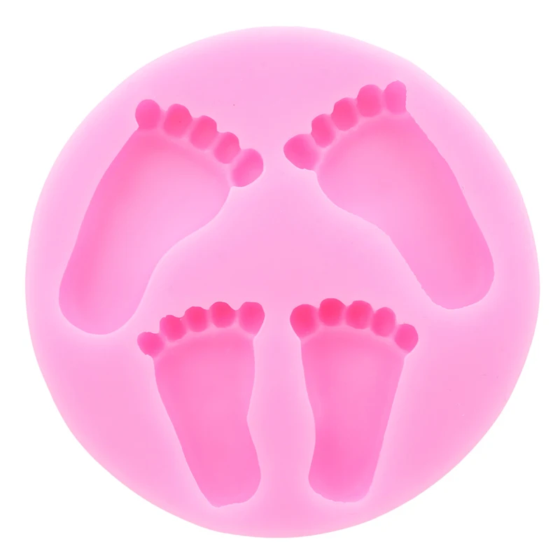 Pink Baby Foot 3d Silicone Cake Decoration Fondant Mould Cute Child Feet Molds Baking Tools Handicraft Silicone Mold
Pink Baby Foot 3d Silicone Cake Decoration Fondant Mould Cute Child Feet Molds Baking Tools Handicraft Silicone Mold