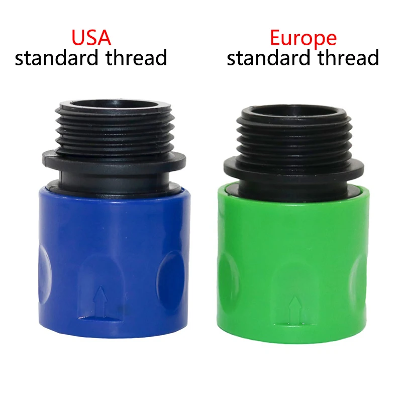 USA standard,EUR standard 3/4'' Male Thread Quick Connectors Garden Irrigation Pipe Joint Watering Fittings 2 Pcs
USA standard,EUR standard 3/4'' Male Thread Quick Connectors Garden Irrigation Pipe Joint Watering Fittings 2 Pcs