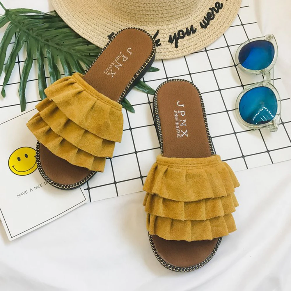 new women sandals flok butterfly-knot flats slides open toe sweet summer beach slippers comfortable home slippers outdoor indoor
new women sandals flok butterfly-knot flats slides open toe sweet summer beach slippers comfortable home slippers outdoor indoor