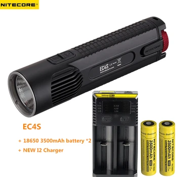 NITECORE EC4S CREE MT-G2 LED Flashlight 2000LM beam throw 238M torch + 2pcs 18650 3500mAh battery + NEW I2 charger
NITECORE EC4S CREE MT-G2 LED Flashlight 2000LM beam throw 238M torch + 2pcs 18650 3500mAh battery + NEW I2 charger