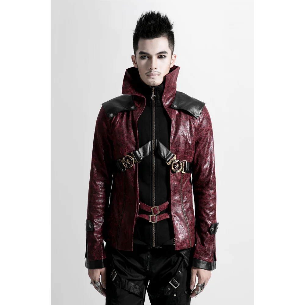 Fashion Unisex Punk Kera Streampunk Visual Kei Gothic short Fashion Jacket Coat Y254
Fashion Unisex Punk Kera Streampunk Visual Kei Gothic short Fashion Jacket Coat Y254