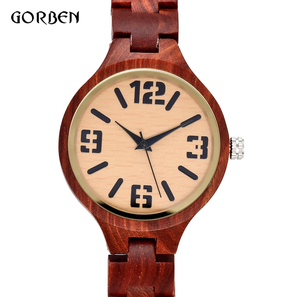 Bamboo Wooden Watches Women Men Simple Creative Handmade Natural Brown Wood Unique Quartz Watch Relogio Feminino 2018 New Clock
Bamboo Wooden Watches Women Men Simple Creative Handmade Natural Brown Wood Unique Quartz Watch Relogio Feminino 2018 New Clock
