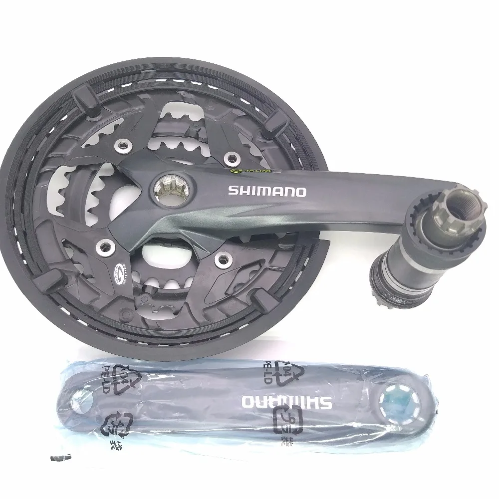 Shimano ACERA FC-M390 M391 9 speed 26-36-48T 175mm bike Crankset 3*9S 27S MTB bicycle Chainwheel better than m361 m360
Shimano ACERA FC-M390 M391 9 speed 26-36-48T 175mm bike Crankset 3*9S 27S MTB bicycle Chainwheel better than m361 m360