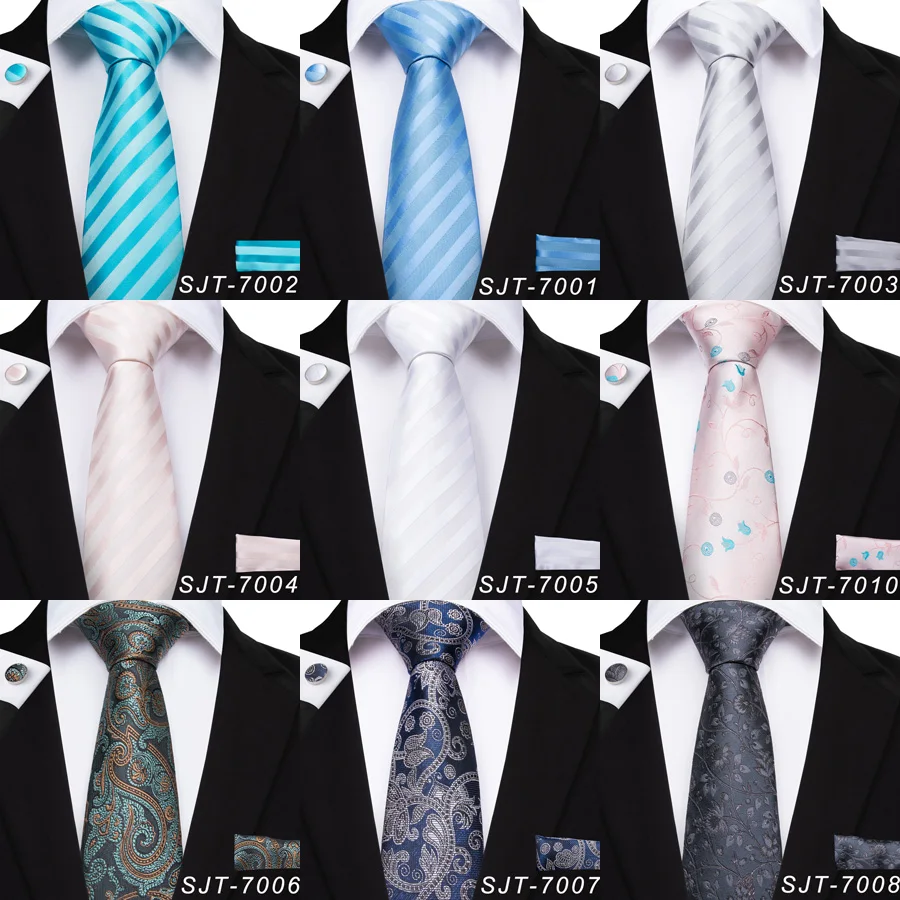 2019 DiBanGu Designer Tie for Men Blue Red Pink Men's Tie Business Wedding Party Tie Set 100% Silk Necktie Hanky Cufflink Ties
2019 DiBanGu Designer Tie for Men Blue Red Pink Men's Tie Business Wedding Party Tie Set 100% Silk Necktie Hanky Cufflink Ties