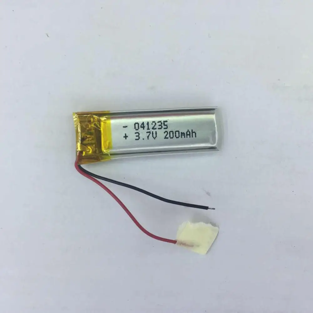 bt320s Bluetooth headset 401235 self timer 3.7V polymer lithium battery pack 200 Ma Rechargeable Li-ion Cell
bt320s Bluetooth headset 401235 self timer 3.7V polymer lithium battery pack 200 Ma Rechargeable Li-ion Cell