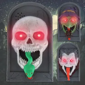 Animated Evil Witch Door bell Doorbell Eye Light Sound Halloween Prop Scary Spooky Sound Halloween Decoration Drop Shipping
Animated Evil Witch Door bell Doorbell Eye Light Sound Halloween Prop Scary Spooky Sound Halloween Decoration Drop Shipping