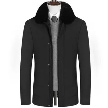 2017 new brand clothing jackets Keep warm thick keep warm men jacket high quality fur collar jacket winter coat Male
2017 new brand clothing jackets Keep warm thick keep warm men jacket high quality fur collar jacket winter coat Male