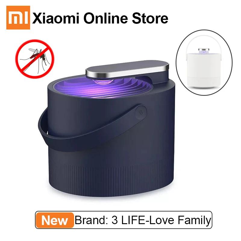 Xiaomi 3 life Mosquito Killer Lamp USB Electric UV smart Light Photocatalyst Mosquito Repellent Insect Killer Lamp Trap
Xiaomi 3 life Mosquito Killer Lamp USB Electric UV smart Light Photocatalyst Mosquito Repellent Insect Killer Lamp Trap