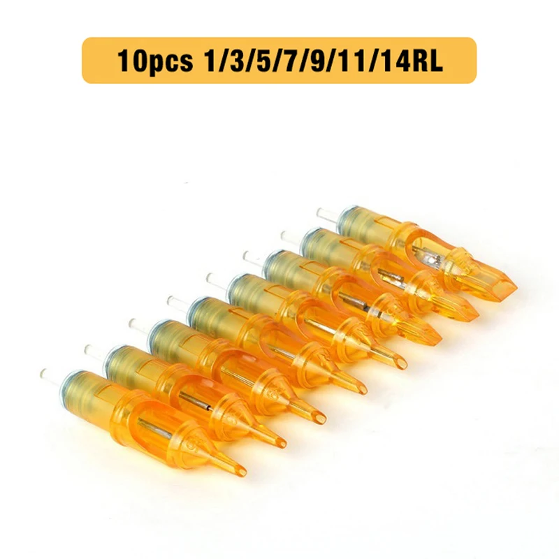 10PCS Disposable Permanent Makeup Tattoo Needle Cartridge For Machine Eyebrow Tattoo Cartridges 1rl/3rl/5rl/7rl/9r/11rl/14rl
10PCS Disposable Permanent Makeup Tattoo Needle Cartridge For Machine Eyebrow Tattoo Cartridges 1rl/3rl/5rl/7rl/9r/11rl/14rl