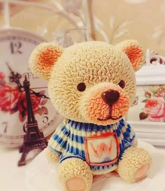 PRZY Silicone Mousse Cake Mold 3D Big Teddy Bear With W Clothes Chocolate Mold Silicone Mold Cute Teddy for Make Cake
PRZY Silicone Mousse Cake Mold 3D Big Teddy Bear With W Clothes Chocolate Mold Silicone Mold Cute Teddy for Make Cake