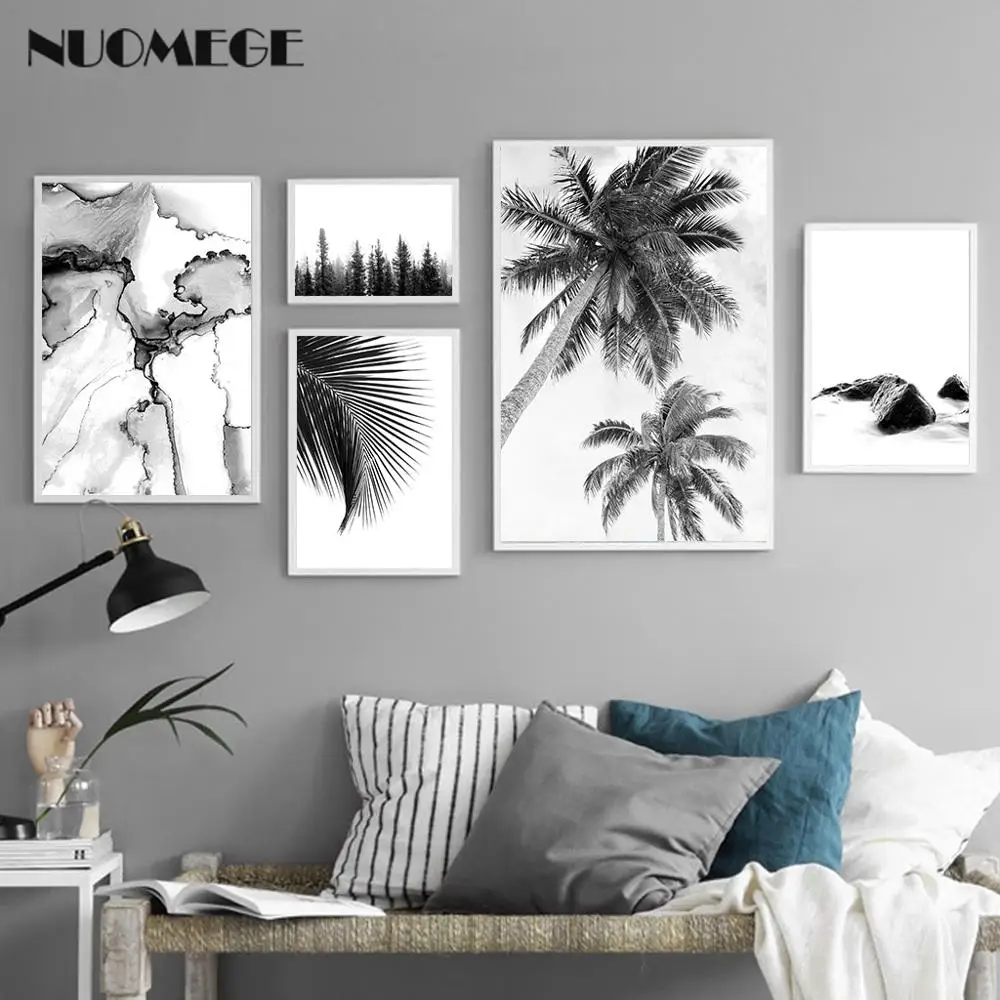 NUOMEGE Black White Wall Art Canvas Painting Minimalistic Plant Landscape Poster Nordic Style Prints Picture Home Decor
NUOMEGE Black White Wall Art Canvas Painting Minimalistic Plant Landscape Poster Nordic Style Prints Picture Home Decor