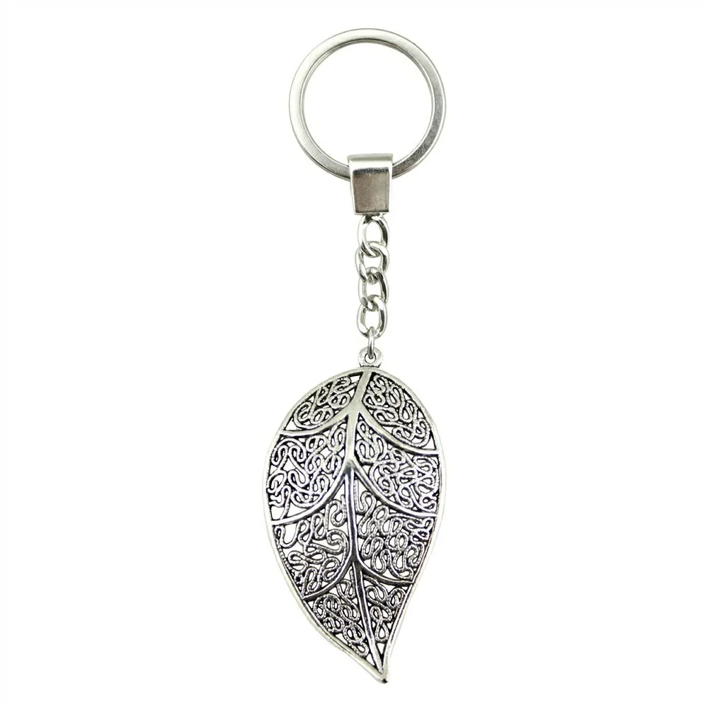 New Fashion Keychain 2 Colors Antique Bronze Antique Silver Color 57x31mm Leaf Pendant Key Chain Ring Holder Dropshipping
New Fashion Keychain 2 Colors Antique Bronze Antique Silver Color 57x31mm Leaf Pendant Key Chain Ring Holder Dropshipping