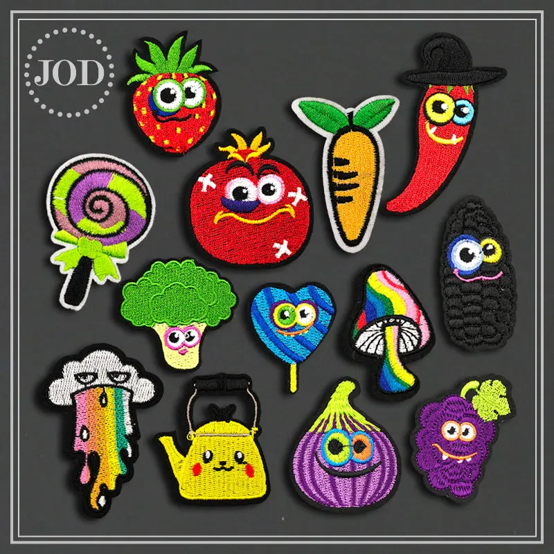 Clothes Embroidery Patch Fruit Applique Iron on Patches for Clothing Children Bag Purple Sew on Stickers Strawberry Badges JOD
Clothes Embroidery Patch Fruit Applique Iron on Patches for Clothing Children Bag Purple Sew on Stickers Strawberry Badges JOD