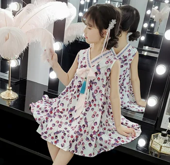 2019 Children Traditional Chinese Hanfu Clothing Classic Dress Costumes For Kids Girls Summer Sleeveless Princess Dress Z919
2019 Children Traditional Chinese Hanfu Clothing Classic Dress Costumes For Kids Girls Summer Sleeveless Princess Dress Z919